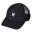 Damen-Baseballkappe Hurley Icon Trucker - Farbe: Schwarz