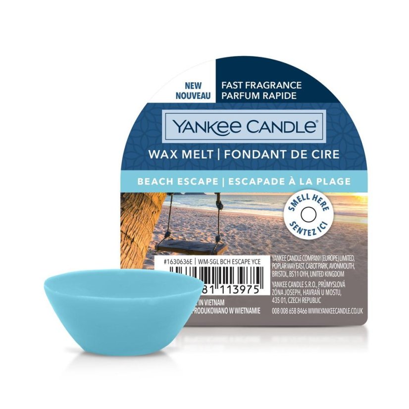 Duftwachs Yankee candle 22 g, Beach Escape