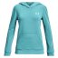 Under Armour Rival Terry Hoodie for Girls - Color: Gray, Size: L