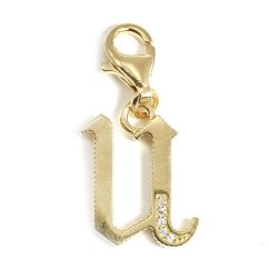 Thomas Sabo Letter "U" Charm Club Pendant 1627-414-39