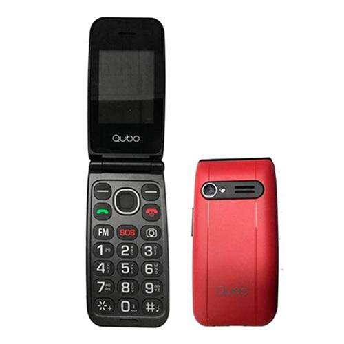 QUBO SEN SOS NEO NW RD red mobile phone