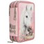 Three-tier pencil case with Miss Melody True Friends accessories