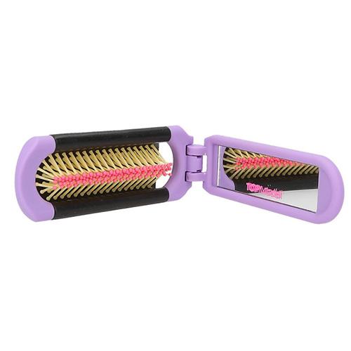 Skladacia kefa so zrkadlom Top Model Love, Candy