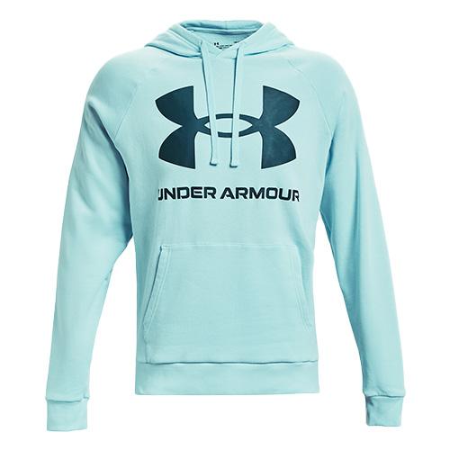 Pánska mikina Under Armour Rival Fleece Big Logo HD - Farba: Čierna, Veľkosť: L