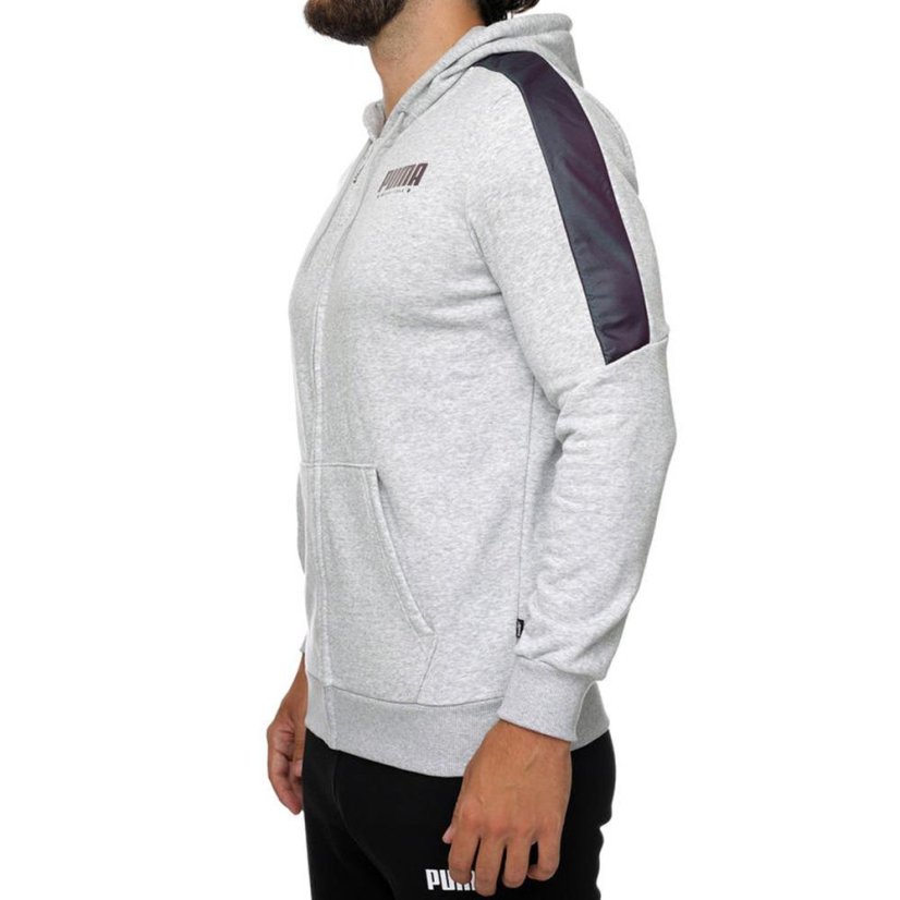 Męska bluza Puma Cyber Full-Zip - Kolor: Czarny, Rozmiar: S