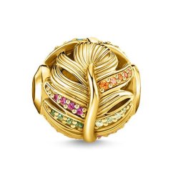 Korálek Thomas Sabo Feather Karma Beads K0340-488-7