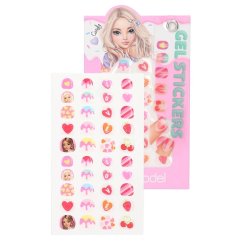 Set mit Gel-Nagelaufklebern Top Model Beauty & Me, Candy
