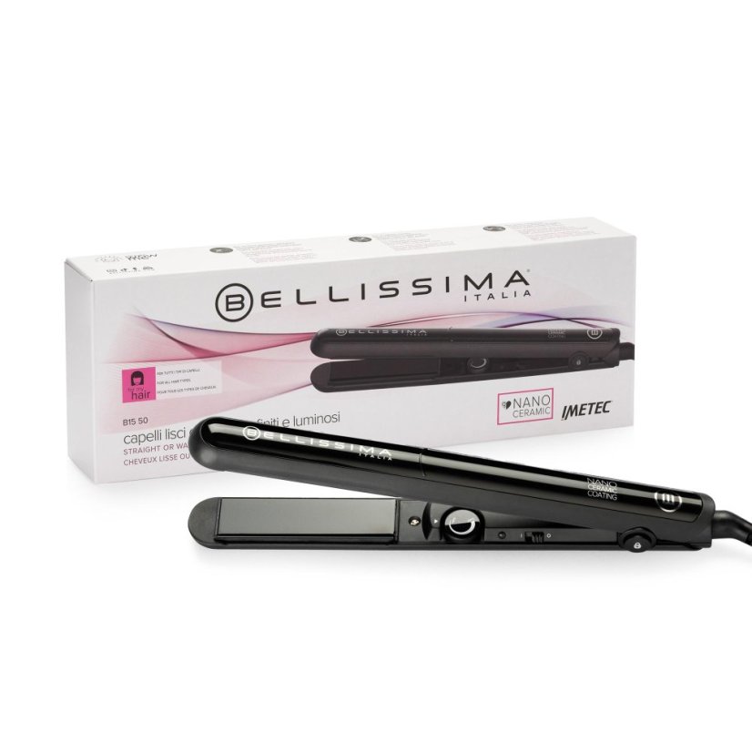 Bellissima 11811 B15 50 black hair straightener