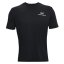 Herren-T-Shirt Under Armour Rush Energy - Farbe: Schwarz, Größe: L