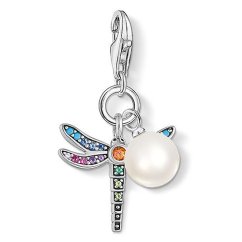 Přívěsek Thomas Sabo Dragonfly & Pearl Charm Club 1833-340-7