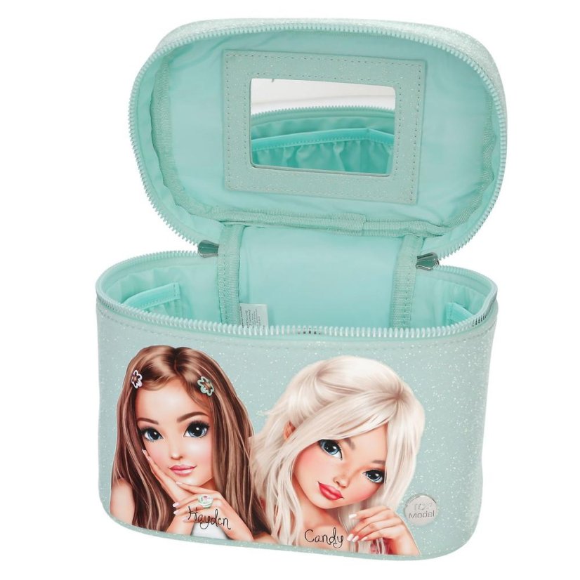 Top Model Glow to Go Cosmetic Case with Mirror