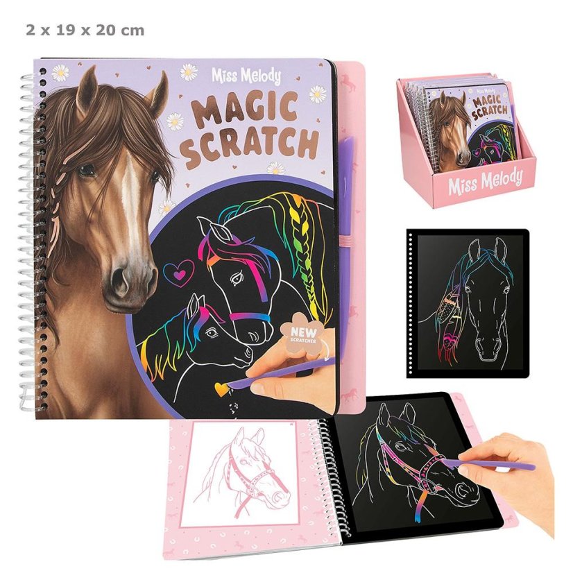 Miss Melody Magic Creative Scratch Pad