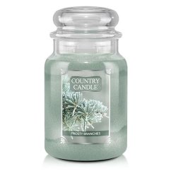 Country Candle large candle, Frosty Branches