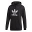 Pánská mikina Adidas Trefoil - Farbe: Schwarz, Größe: XS