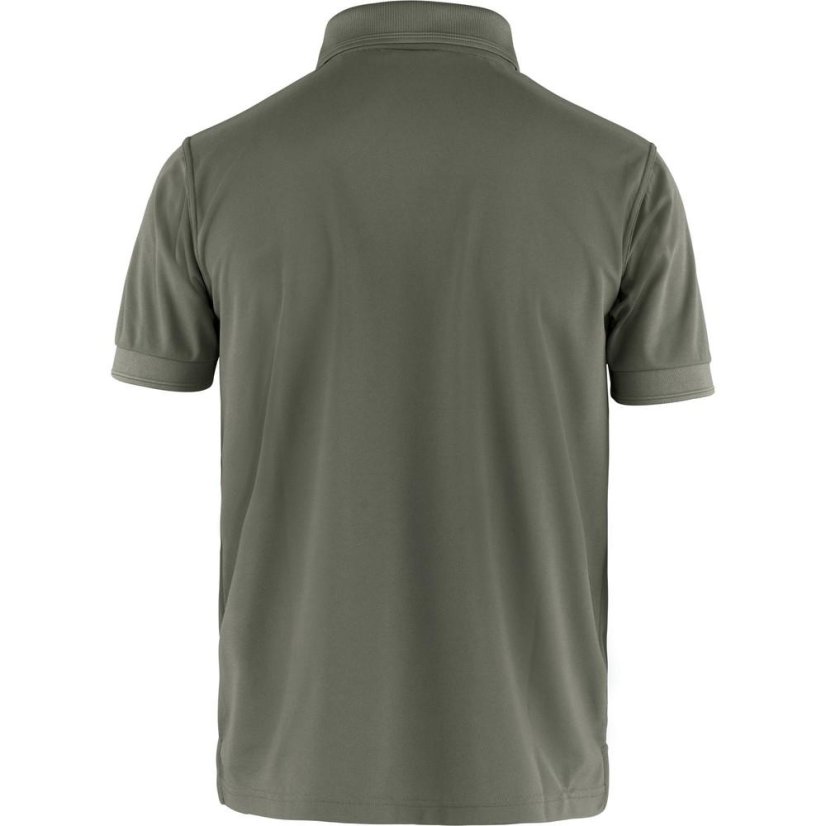 Pánská polokošile Fjällräven Crowley Pique Shirt M - Farba: Sivá, Veľkosť: S