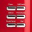 G3Ferrari G1015502 red microwave oven