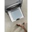Universal adapter between the handle and the dryer with a wooden shelf Meliconi Torre DARK 656128 black