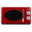 Girmi FM2102 Microwave Oven, Red