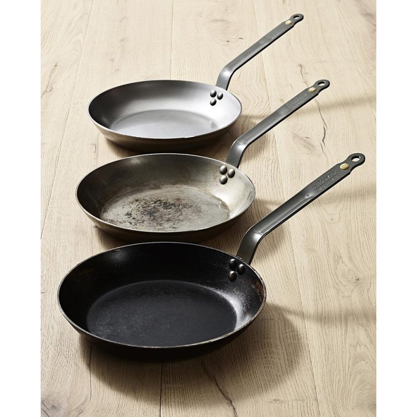 Ocelová pánev de Buyer Mineral B 5610.36, 36 cm