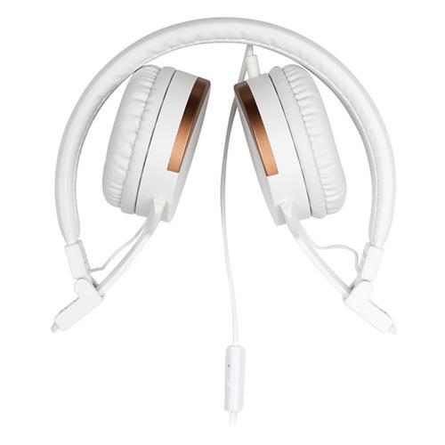 Meliconi My sound Speak Metal 497458 white and gold headphones