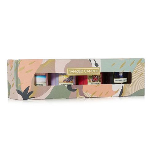 Geschenkset mit Yankee candle Votivkerzen, 4 x 49 g