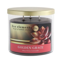 Svíčka Five Elements Golden Grace