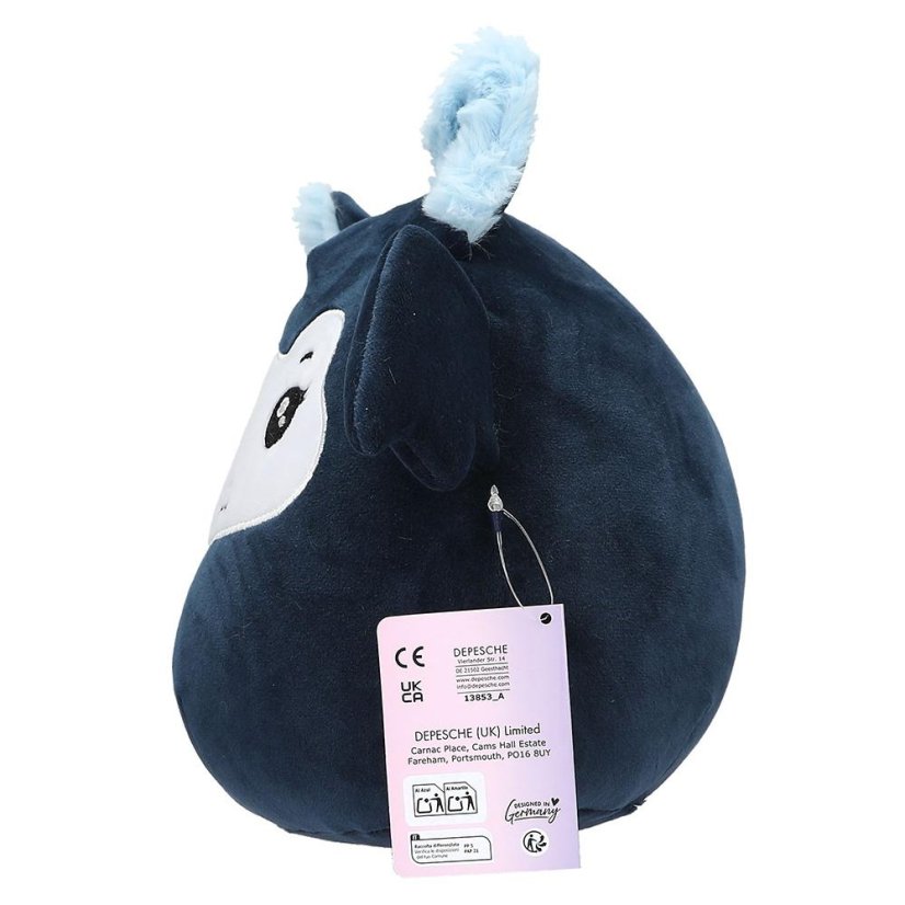 Ylvi Swoppies glow-in-the-dark bat plush pillow