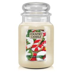Svíčka Country Candle velká, Sugar Cookies