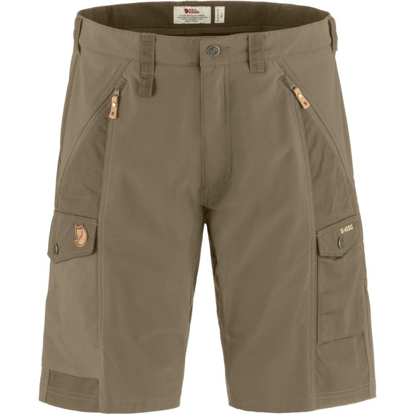 Pánské šortky Fjällräven Abisko Shorts M - Farba: Čierna, Veľkosť: 44