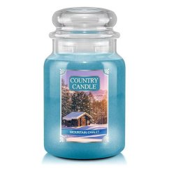 Svíčka Country Candle velká, Mountain Chalet