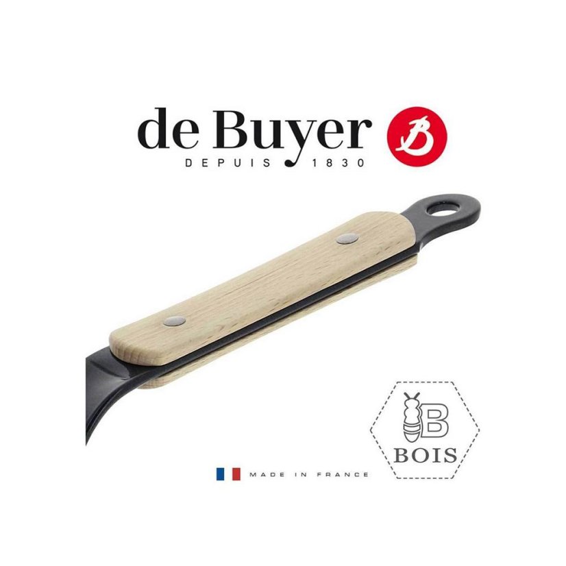 Antihaftpfanne de Buyer Choc B Bois Induction 8780.28, 28 cm