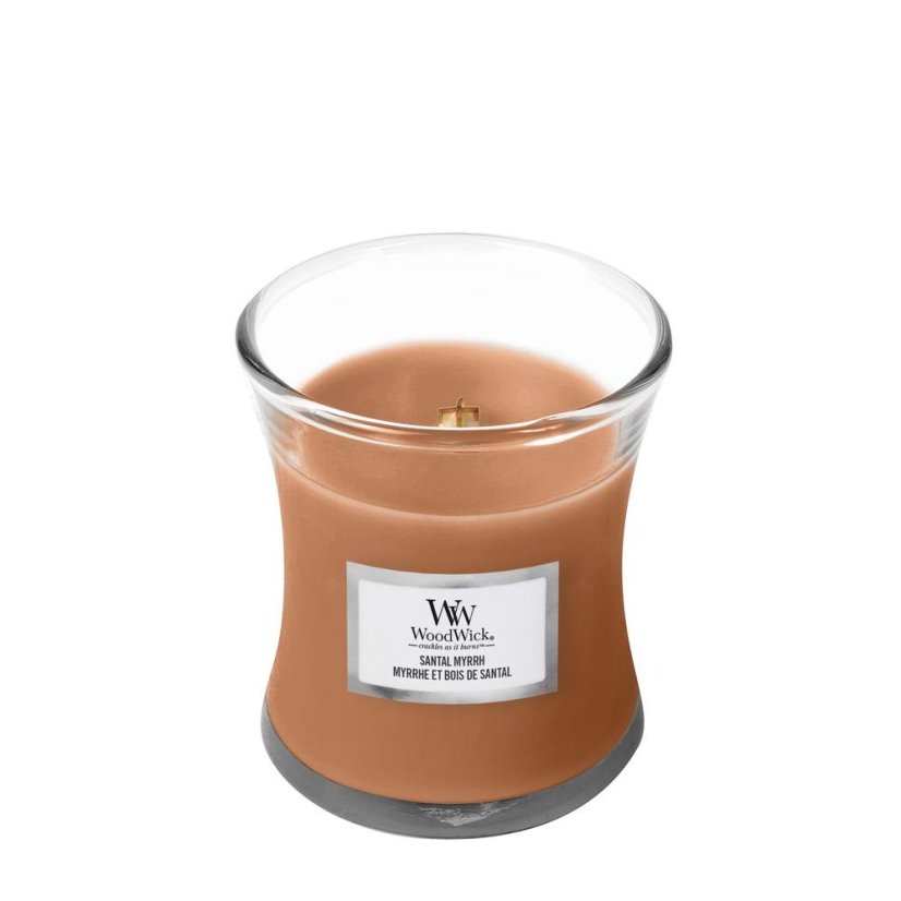 WoodWick-Kerze klein, Santal Myrrh