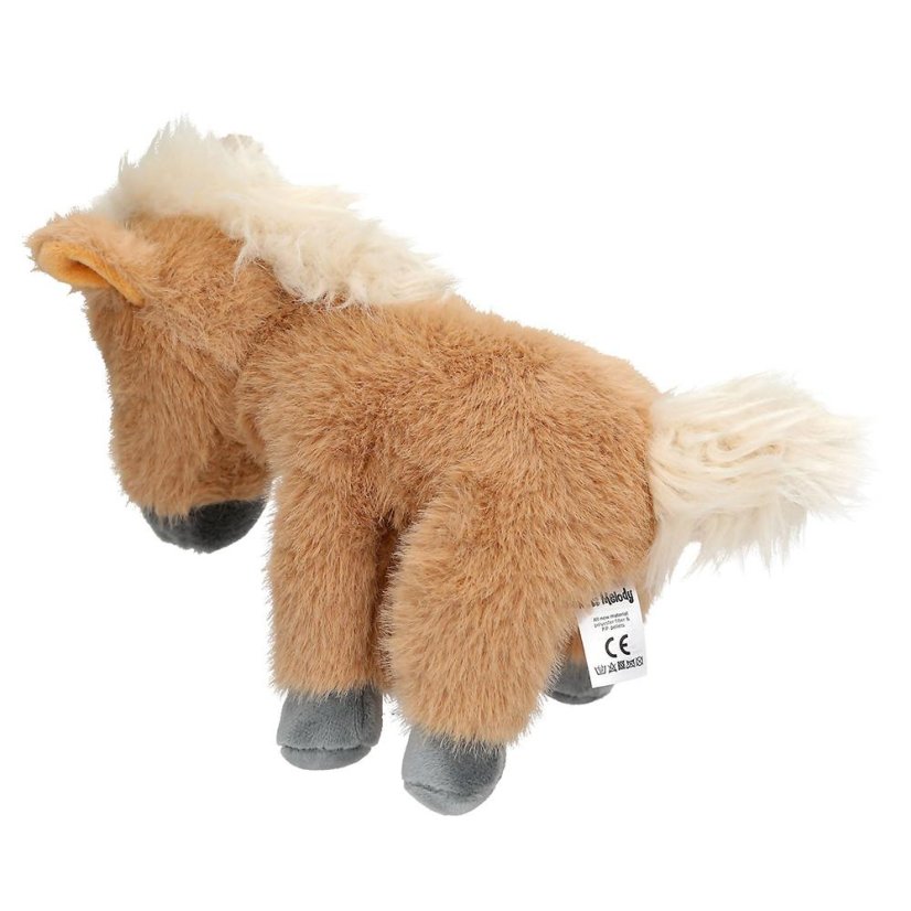 Miss Melody Plush Horse – Beige, 20 cm