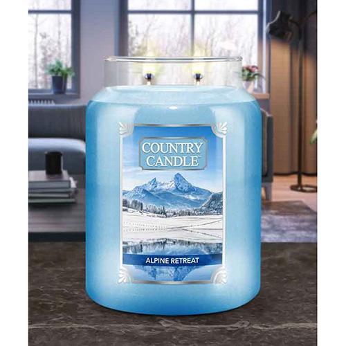 Country Candle große Kerze, Alpine Retreat
