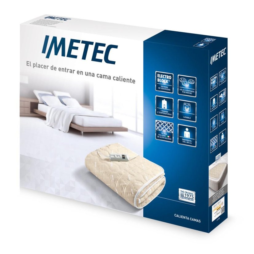 Imetec Underblanket poly 6113 beige heated blanket