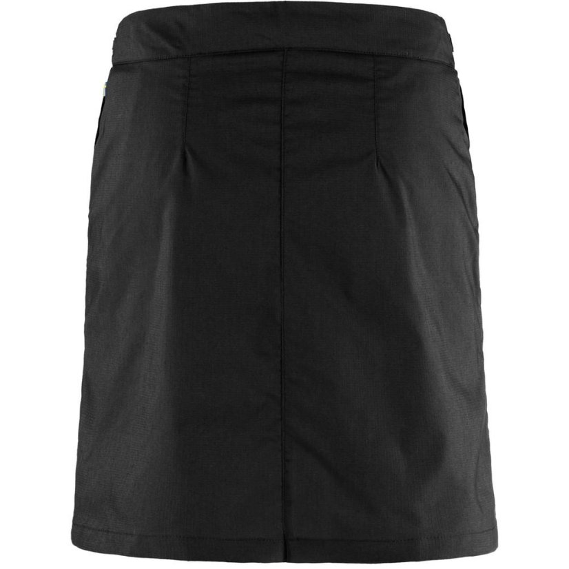 Sukně Fjällräven Abisko Hike Skort W - Kolor: Czarny, Rozmiar: 36