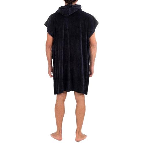 Poncho Hurley O & O - Farbe: Schwarz