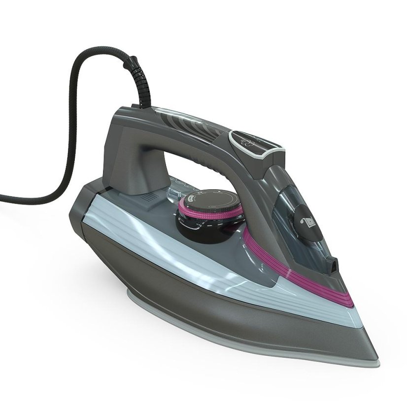 Tesla IR400GP steam iron, gray