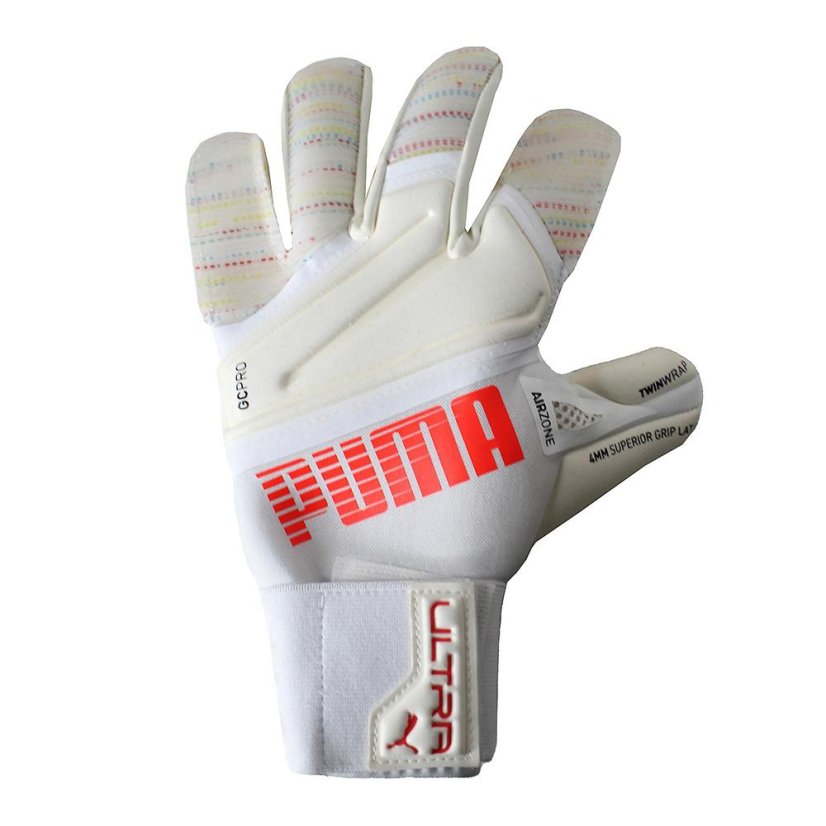 Torwarthandschuhe Puma ULTRA Grip 1 Hybrid Pro - Farbe: Weiß, Größe: 7