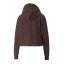 Puma Cyber Cropped Hoodie für Damen - Farbe: Braun, Größe: XS