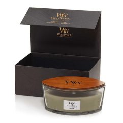 Dárková svíčka WoodWick loď, Fireside