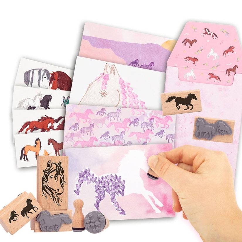Sada pro razítkování Miss Melody, Creating DIY Stamping Fun