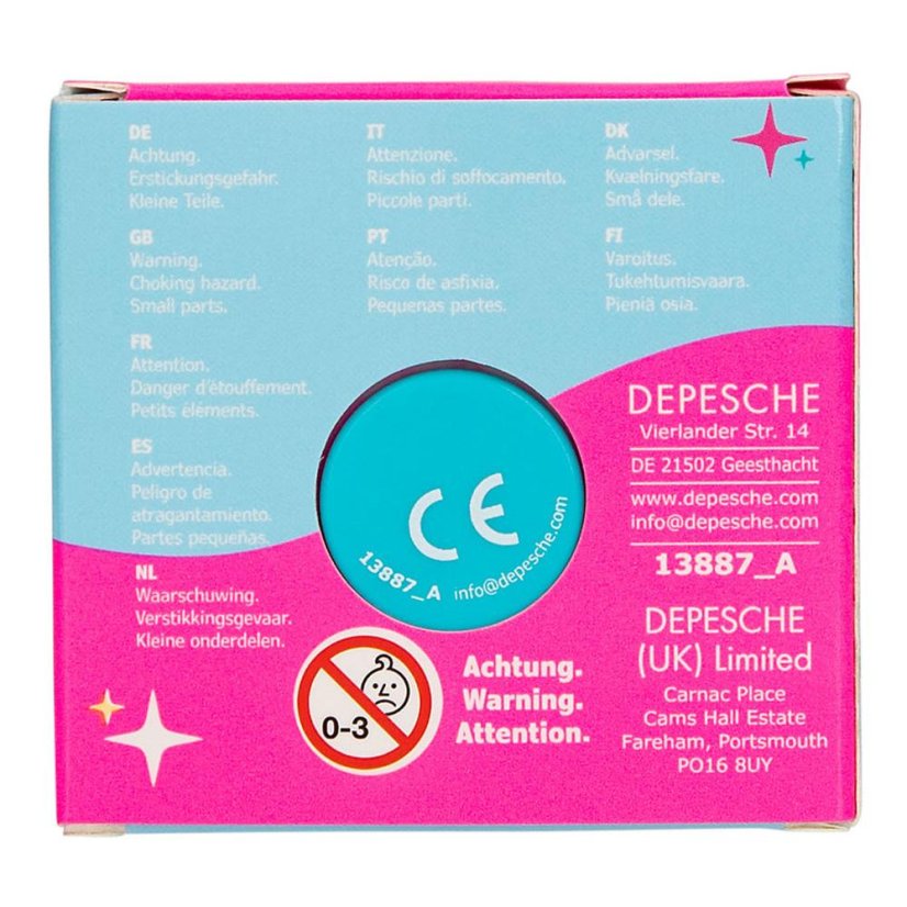 Top Model Swivel Eraser, Pink