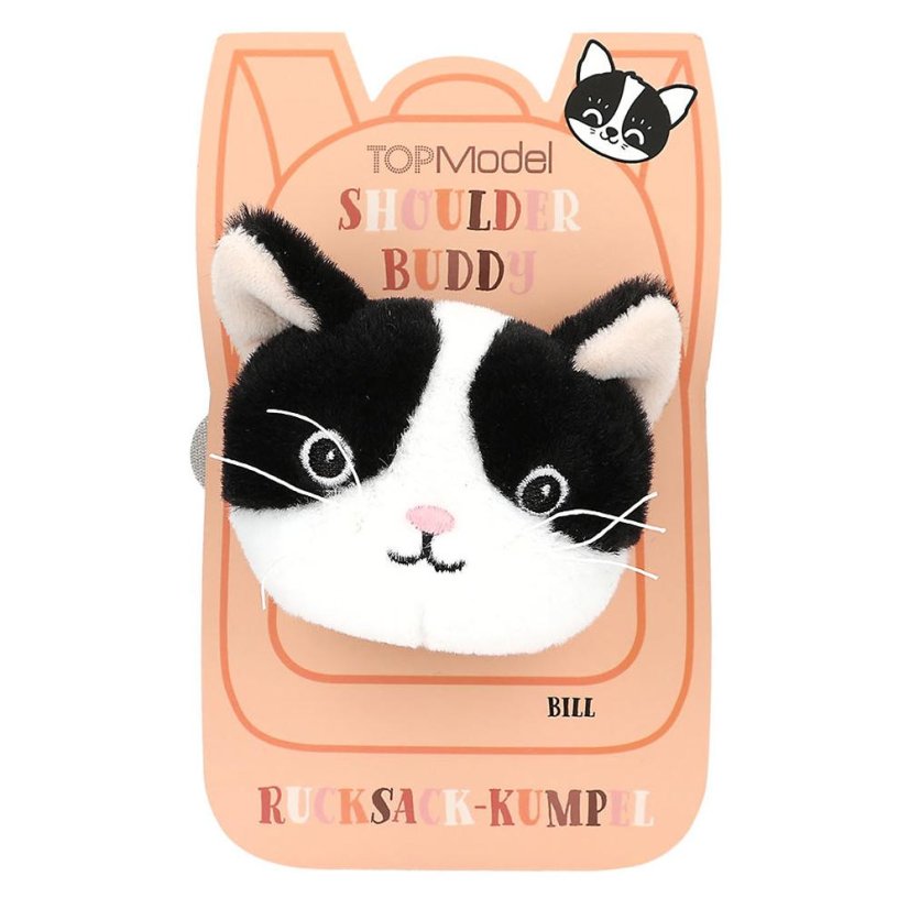 Plush strap decoration Top Model Shoulder Buddy Bill the cat