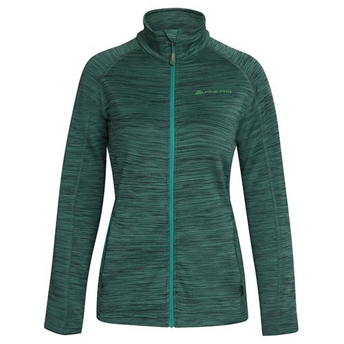 Damen-Sweatshirt Alpine Pro Gawana - Farbe: Grün, Größe: S