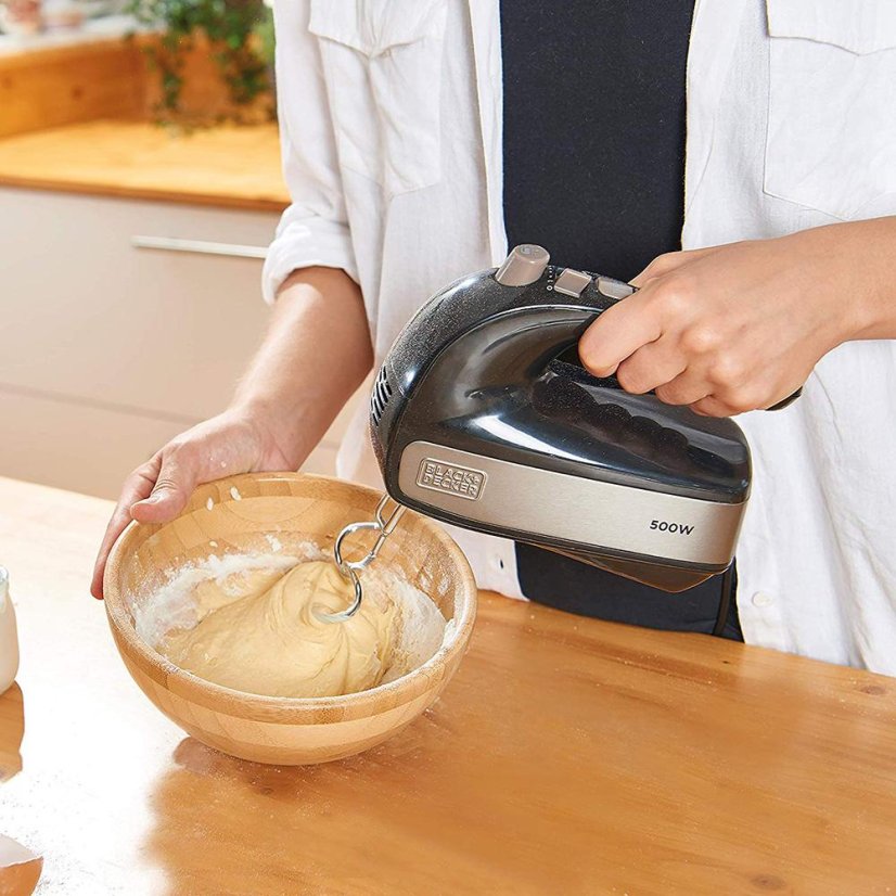 Ruční mixér Black+Decker BXMX500E černý