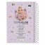Spiral notebook with pages for Top Model designs