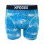 Men's boxer shorts XPOOOS Bike trip - Color: Blue, Size: S