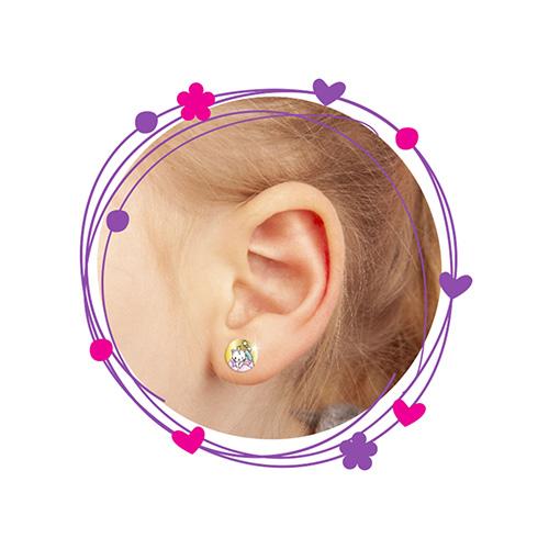 Sada náušnic Princess Mimi 20 ks Sticker Earings Bird