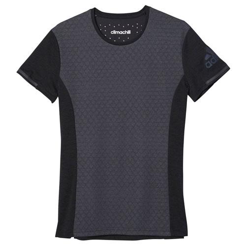 Dámské tričko Adidas Supernova Climachill - Farbe: Schwarz, Größe: M